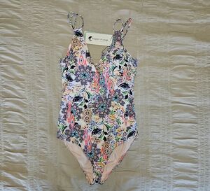 Floral Swimsuit - Multicolor